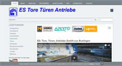 Desktop Screenshot of es-tore.de